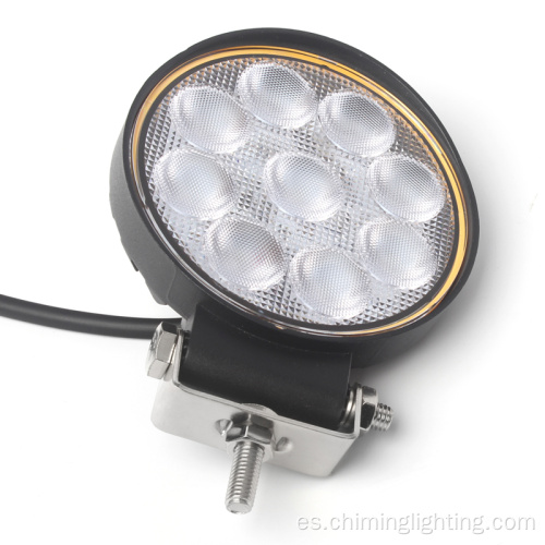 4 pulgadas un par de 20W LED de trabajo LED 12V 24 V Accesorios de camiones Light Light Tractor Luces de trabajo